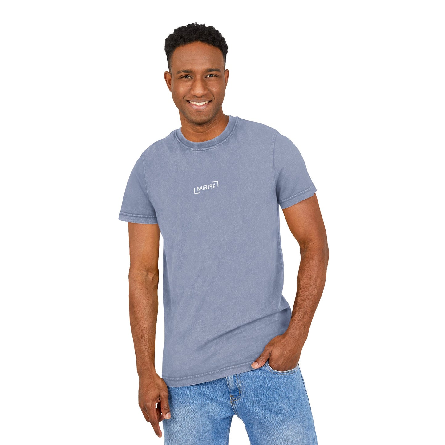 Washed Round Neck T – Vintage Modern Casual Wear